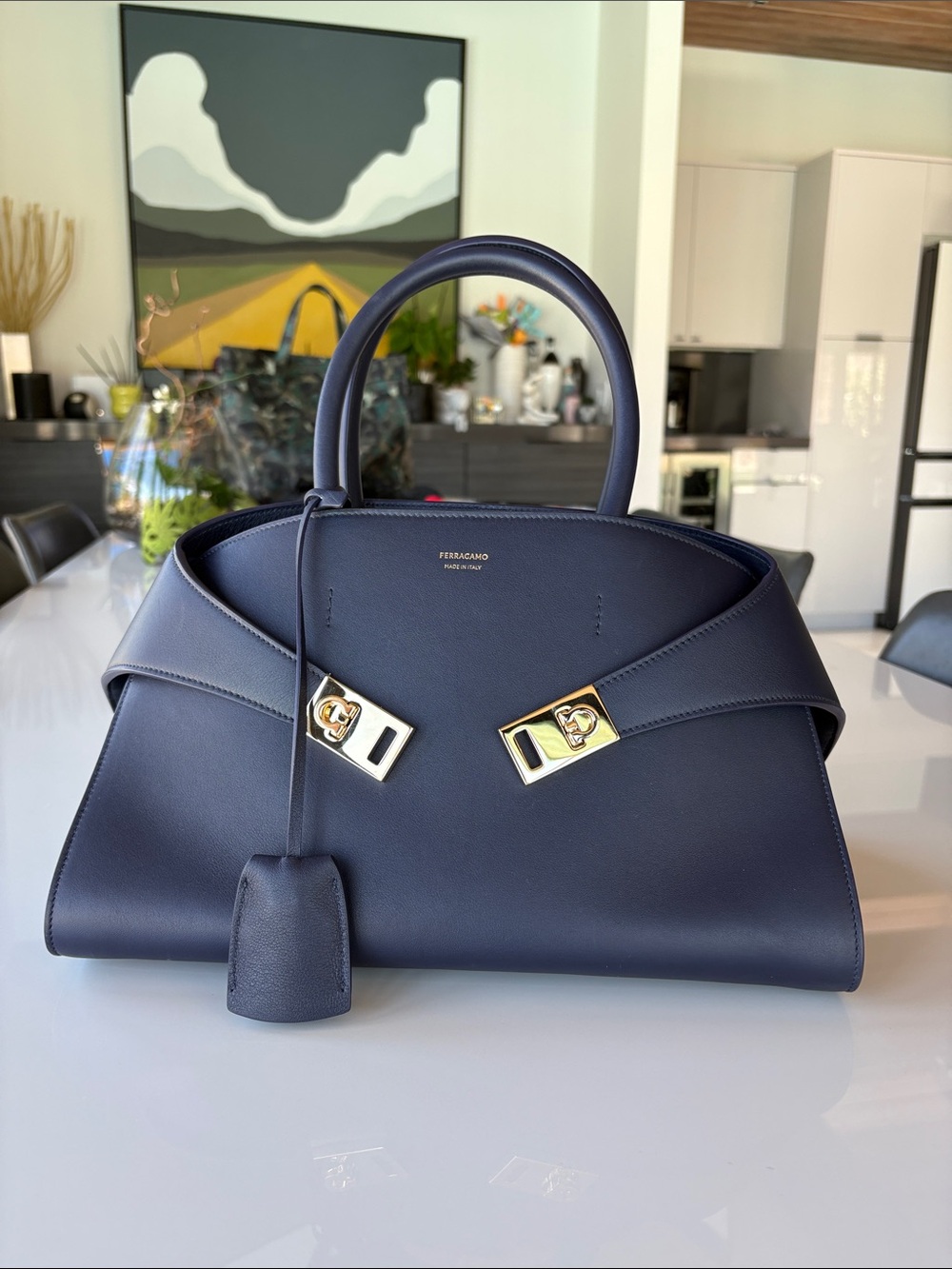 Ferragamo Hug Top Hand Bag